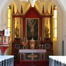 Nidzica - kościół ewangelicko-augsburski Św. Krzyża (ołtarz)